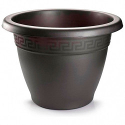 Tradineur - Maceta Redonda "Terracota" - Fabricado en Plástico - Macetero apto para Exterior e Interior del hogar - Ø 30 cm - Co