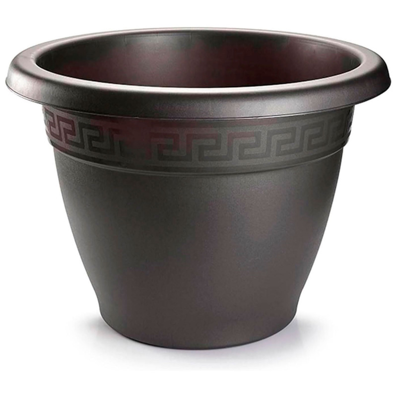 Tradineur - Maceta Redonda "Terracota" - Fabricado en Plástico - Macetero apto para Exterior e Interior del hogar - Ø 30 cm - Co Tradineur - Maceta Redonda "Terracota" - Fabricado en Plástico - Macetero apto para Exterior e Interior del hogar - Ø 30 cm - Co