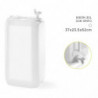 Tradineur - Bidón / Barril con Grifo dispensador de líquido - Capacidad de 30 Litros - Fabricado en PVC - Apto para uso Alimenta