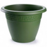 Tradineur - Maceta Redonda "Terracota" - Fabricado en Plástico - Macetero apto para Exterior e Interior del hogar - 60 cm - Colo