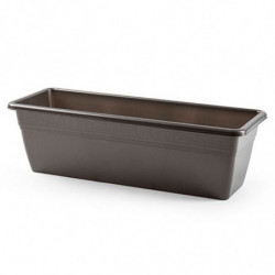 Tradineur - Jardinera modelo PLFT de plástico, polipropileno, tiesto, macetero, recipiente para plantas, flores, balcón, terraza