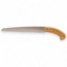 Tradineur - Sierra de mano para podar, mango de madera y hoja de 270 mm, dentado japonés, segueta, resistente y ligera, uso fore