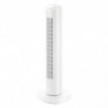 Tradineur - Ventilador de columna de suelo - Rejilla de 44 cm - 3 Velocidad - Oscilante 180º - temporizador de 2h - Idóneo para