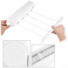 Tradineur - Tendedero Extensible de 5 Cuerdas - Longitud Máxima 3 metros - Fabricado en PP - Ahorro de Espacio, Multifuncional p