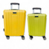 Tradineur - Set de 2 Maletas con Ruedas Desmontables - Combinación de Seguridad - Incluye Mango integrado y Mango Extensible de
