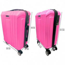 Tradineur - Set de 2 Maletas con Ruedas Desmontables - Combinación de Seguridad - Incluye Mango integrado y Mango Extensible de