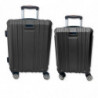 Tradineur - Set de 2 Maletas con Ruedas Desmontables - Combinación de Seguridad - Incluye Mango integrado y Mango Extensible de