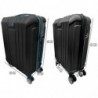 Tradineur - Set de 2 Maletas con Ruedas Desmontables - Combinación de Seguridad - Incluye Mango integrado y Mango Extensible de