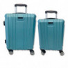 Tradineur - Set de 2 Maletas con Ruedas Desmontables - Combinación de Seguridad - Incluye Mango integrado y Mango Extensible de