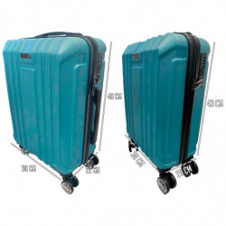 Tradineur - Set de 2 Maletas con Ruedas Desmontables - Combinación de Seguridad - Incluye Mango integrado y Mango Extensible de