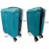 Tradineur - Set de 2 Maletas con Ruedas Desmontables - Combinación de Seguridad - Incluye Mango integrado y Mango Extensible de