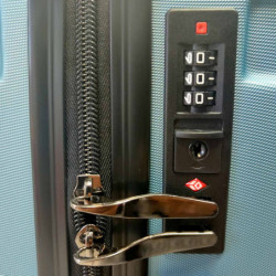 Tradineur - Set de 2 Maletas con Ruedas Desmontables - Combinación de Seguridad - Incluye Mango integrado y Mango Extensible de