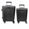 Tradineur - Set de 2 Maletas con Ruedas Desmontables - Combinación de Seguridad - Incluye Mango integrado y Mango Extensible de