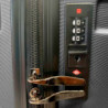 Tradineur - Set de 2 Maletas con Ruedas Desmontables - Combinación de Seguridad - Incluye Mango integrado y Mango Extensible de