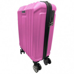 Tradineur - Maleta Pequeña con Ruedas Desmontables - Combinación de Seguridad - Incluye Mango integrado y Mango Extensible de 50