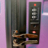 Tradineur - Maleta Pequeña con Ruedas Desmontables - Combinación de Seguridad - Incluye Mango integrado y Mango Extensible de 50