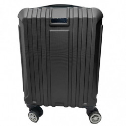 Tradineur - Maleta Pequeña con Ruedas Desmontables - Combinación de Seguridad - Incluye Mango integrado y Mango Extensible de 50