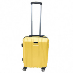 Tradineur - Maleta Mediana con Ruedas Desmontables - Combinación de Seguridad - Incluye Mango integrado y Mango Extensible de 50
