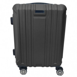 Tradineur - Maleta Mediana con Ruedas Desmontables - Combinación de Seguridad - Incluye Mango integrado y Mango Extensible de 50