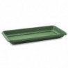 Tradineur - Plato jardinera de 100 cm - Macetero, Maceta para plantas y flores rectangular - Fabricado en Plástico - 7 x 96,5 x