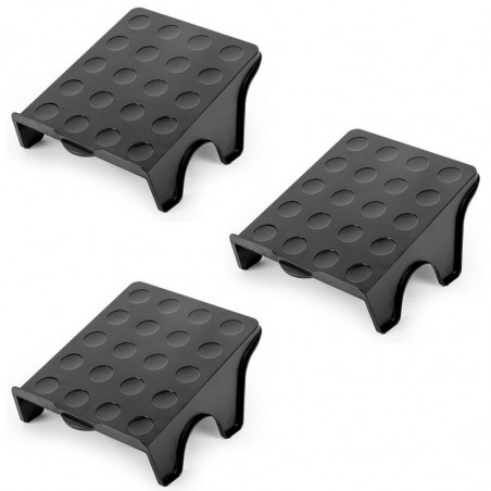Tradineur - Organizador de calzado ajustable, polipropileno, ahorrar espacio, soporte para zapatos, doble capa, almacenamiento (