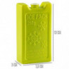 Tradineur - Pack de 4 Acumuladores de Frío N.º 4 - 250 G - Fabricado en Plástico - Ideal para mantener la temperatura en tu neve