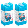 Tradineur - Pack de 4 Acumuladores de Frío N.º 2 - 90 G - Fabricado en Plástico - Ideal para mantener la temperatura en tu never