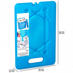 Tradineur - Pack de 4 Acumuladores de Frío N.º 11 - 800 G - Fabricado en Plástico - Ideal para mantener la temperatura en tu nev
