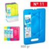 Tradineur - Pack de 4 Acumuladores de Frío N.º 11 - 800 G - Fabricado en Plástico - Ideal para mantener la temperatura en tu nev