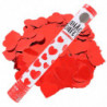 Tradineur - Pack de 2 cañones de confeti de aire comprimido, popper, cracker de confetti, cumpleaños, bodas, fiestas, celebracio