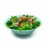Tradineur - Pack de 2 Ensaladeras Redondas Modelo Elba - Fabricado en Vidrio Opal - ligeras y resistentes - ideales para el uso