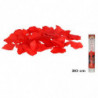 Tradineur - Pack de 4 cañones de confeti de aire comprimido, popper, cracker de confetti, cumpleaños, bodas, fiestas, celebracio