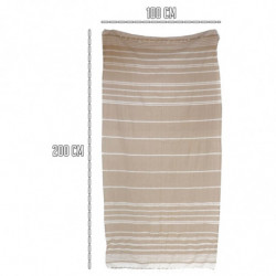 Tradineur - Toalla para playa diseño de rayas - Fabricado en Poliéster - 100 x 200 cm - Ligera y de secado rápido, suave y resis
