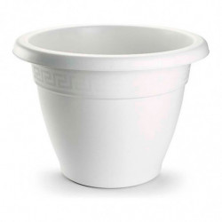 Tradineur - Maceta Redonda "Terracota" - Fabricado en Plástico - Macetero apto para Exterior e Interior del hogar - Ø 40 cm - Co