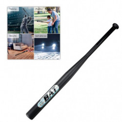 Tradineur - Bate de béisbol de aluminio, agarre antideslizante, prácticas, entrenamientos, deporte, aire libre, adolescentes, ad