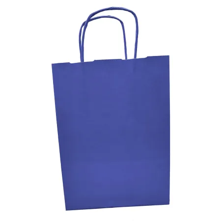 Tradineur - Pack de 50 bolsa Kraft "XS" - Ideal para guardar tus regalos, fin de año, año nuevo, Navidad - 18 x 24 cm - Color Ce