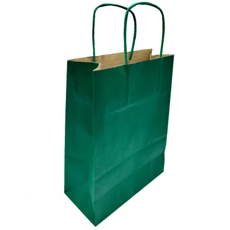 Tradineur - Pack de 50 bolsa Kraft "XS" - Ideal para guardar tus regalos, fin de año, año nuevo, Navidad - 18 x 24 cm - Color Ve Tradineur - Pack de 50 bolsa Kraft "XS" - Ideal para guardar tus regalos, fin de año, año nuevo, Navidad - 18 x 24 cm - Color Ve