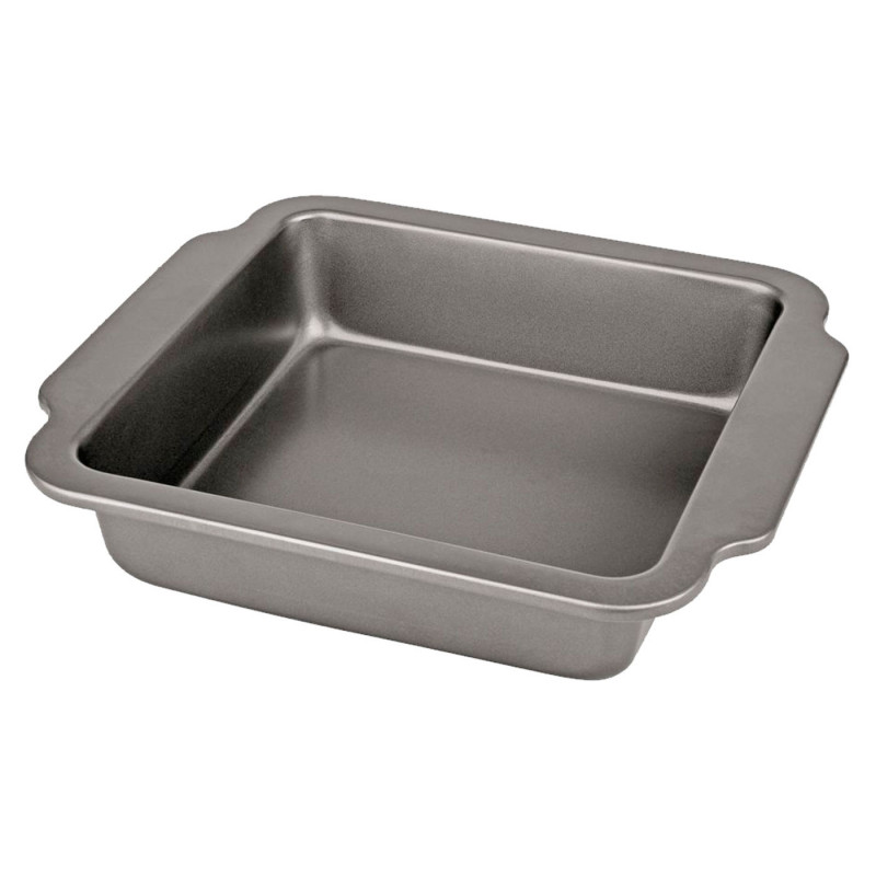 Tradineur - Molde de Acero Cuadrada para lasaña - 2 Capas Antiadherente - Apto para Lavavajillas - Fácil Limpieza - 6 x 30 x 27 Tradineur - Molde de Acero Cuadrada para lasaña - 2 Capas Antiadherente - Apto para Lavavajillas - Fácil Limpieza - 6 x 30 x 27