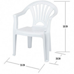 Tradineur - Silla infantil Modelo Tipi - Fabricado en España - Ligera y fácil de transportar - Ideal para jugar, leer y dibujar