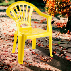 Tradineur - Silla infantil Modelo Tipi - Fabricado en España - Ligera y fácil de transportar - Ideal para jugar, leer y dibujar