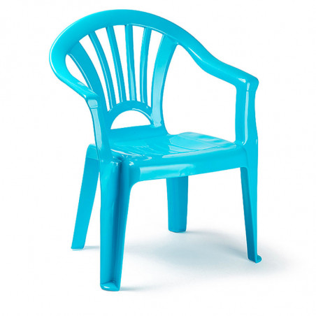 Tradineur - Silla infantil Modelo Tipi - Fabricado en España - Ligera y fácil de transportar - Ideal para jugar, leer y dibujar