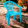 Tradineur - Silla infantil Modelo Tipi - Fabricado en España - Ligera y fácil de transportar - Ideal para jugar, leer y dibujar
