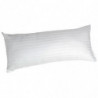 Tradineur - Almohada de fibra con doble funda y cremallera, 100% poliéster, firmeza media, muy suave, fabricada en España - 70 c
