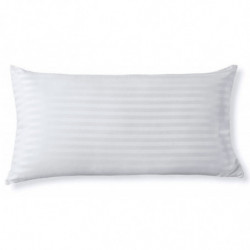 Tradineur - Almohada de fibra con doble funda y cremallera, 100% poliéster, firmeza media, muy suave, fabricada en España - 150