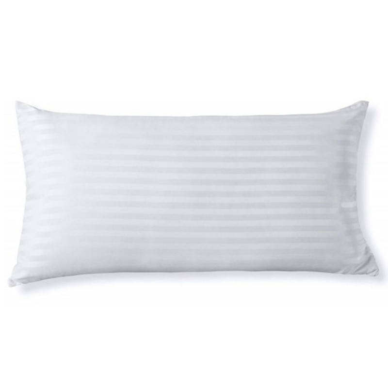 Tradineur - Almohada de fibra con doble funda y cremallera, 100% poliéster, firmeza media, muy suave, fabricada en España - 150 Tradineur - Almohada de fibra con doble funda y cremallera, 100% poliéster, firmeza media, muy suave, fabricada en España - 150