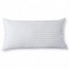 Tradineur - Almohada de fibra con doble funda y cremallera, 100% poliéster, firmeza media, muy suave, fabricada en España - 150