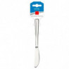 Tradineur - Pack de 6 cuchillos para postre de acero inoxidable, cubiertos clásicos para cortar tartas, pasteles, 19 cm
