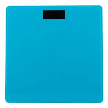 Tradineur - Báscula digital de baño - Encendido a presión - Peso Máximo: 180 kg - Pantalla LCD - 26 x 26 cm - Azul Tradineur - Báscula digital de baño - Encendido a presión - Peso Máximo: 180 kg - Pantalla LCD - 26 x 26 cm - Azul