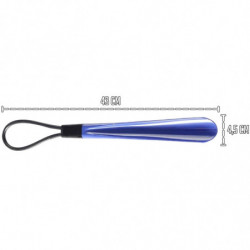 Tradineur - Pack de 2 Calzadores de 43 cm - Fabricado en Plástico - Incluye Lazo para colgar - Ideal para calzar embarazadas y p