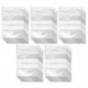 Tradineur - Paquete de 10 Pack de 50 Bolsas herméticas con franjas para Escribir - Aptas para Alimentación y Reutilizables - 500